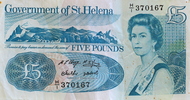 St. Helena 5 Pounds front
