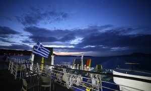 Night boat to Crete